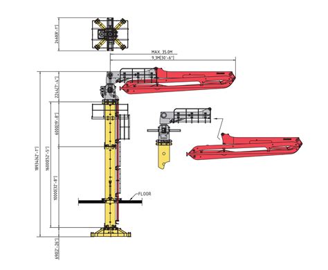 Placing Boom | Concord Concrete Pumps