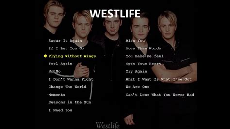 Westlife 1999 FULL ALBUM [HIGH QUALITY SOUND] | Album, More than words ...