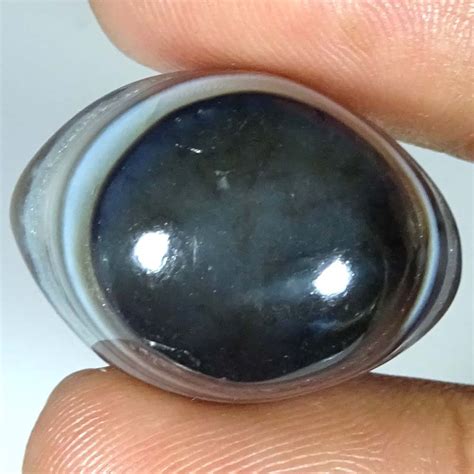 100% Natural EYE AGATE Loose Cabochon Gemstones Eye Agate Gems | Etsy