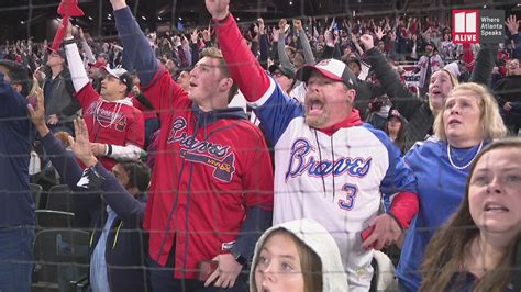 Jorge Soler Braves home run watch fans react inside Truist Park ...