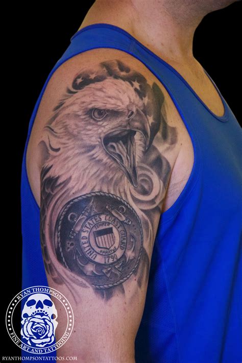 Adam's Coast Guard Eagle — Ryan Thompson - Prophecy Tattoo