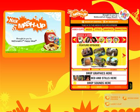 Nickelodeon Mash-Up - Play Online on Flash Museum 🕹️