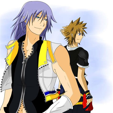 Fanart: riku and sora by nevew on DeviantArt