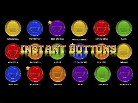 Instant Buttons: Collection of funny sounds you can use in your day by ...