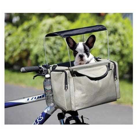 Etna Pet Bike Basket and Carrier with Sunshade | Pet bike basket, Dog bike basket, Biking with dog