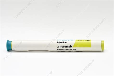 Alirocumab injection for elevated cholesterol - Stock Image - C047/6898 ...