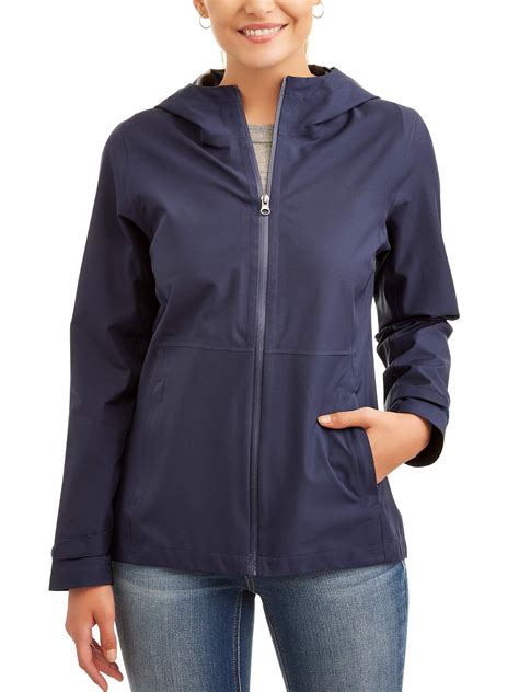 Time and Tru - Women's Lightweight Rain Jacket - Walmart.com