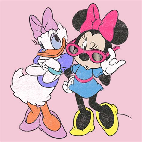 Daisy Duck And Minnie Mouse Anime