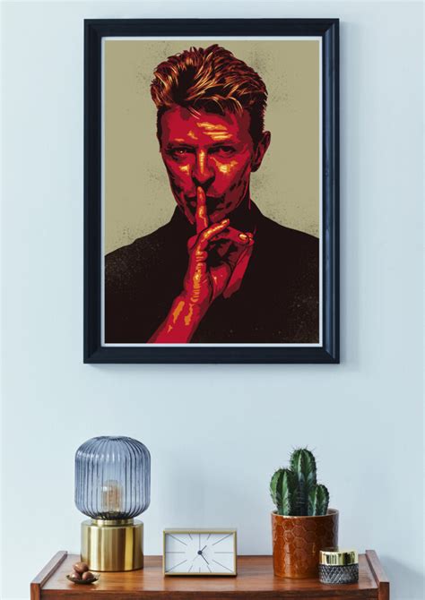 David Bowie - Visual Waste Commercial Graffiti Mural Artist Northern Ireland