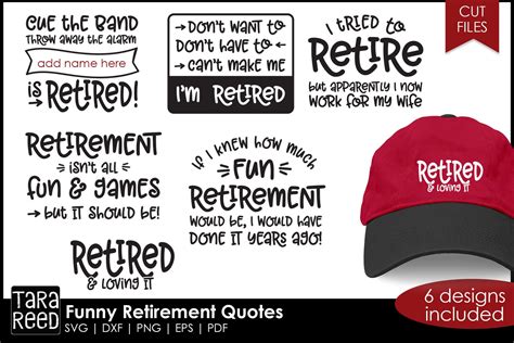 Funny Retirement Quotes for Crafters Graphic by TaraReedDesigns ...