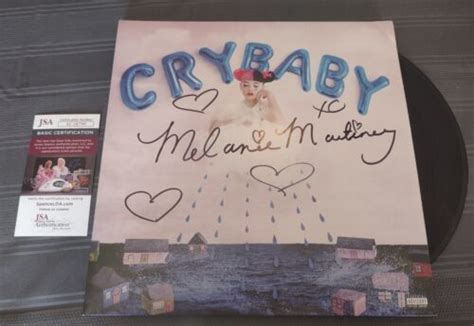 MELANIE MARTINEZ SIGNED CRYBABY VINYL LP record autograph 1st Press OOP ...