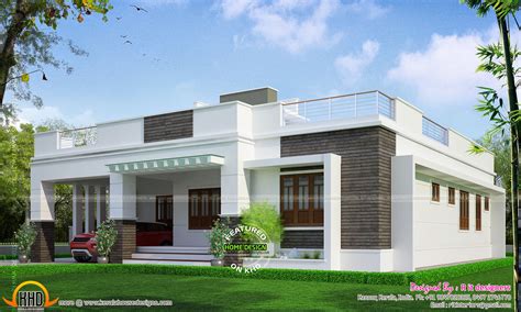 Elegant single floor house design - Kerala Home Design and Floor Plans - 9K+ Dream Houses