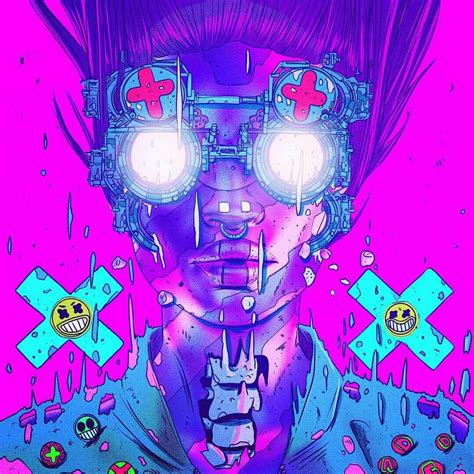 Pin by zaozao on art | Japanese pop art, Cyberpunk art, Neon art