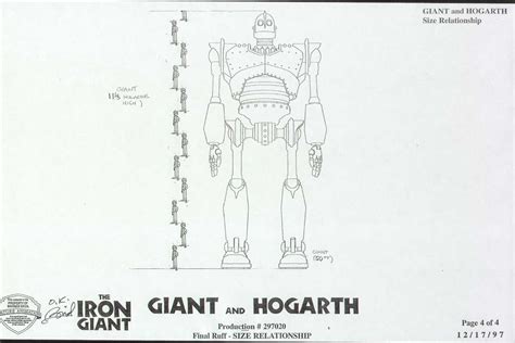 Cartoon Concept Design: Iron Giant Model Sheets