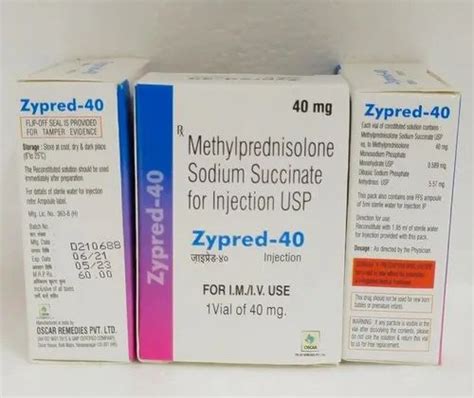 Methylprednisolone Acetate Injection Ip, 40mg at Rs 55/piece in Mumbai