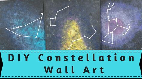 DIY Constellation Wall Art - YouTube