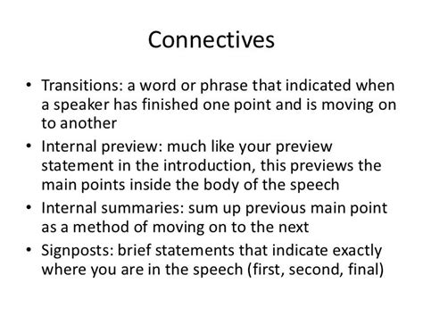 SPE 108 Parts of the Speech