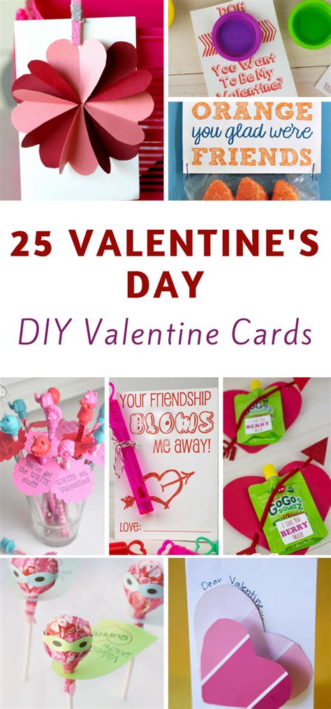 25 Easy DIY Valentine's Day Cards - The Frugal Navy Wife