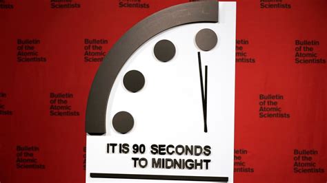 2023 Doomsday Clock set at 90 seconds to midnight by Bulletin of the Atomic Scientists' - ABC7 ...