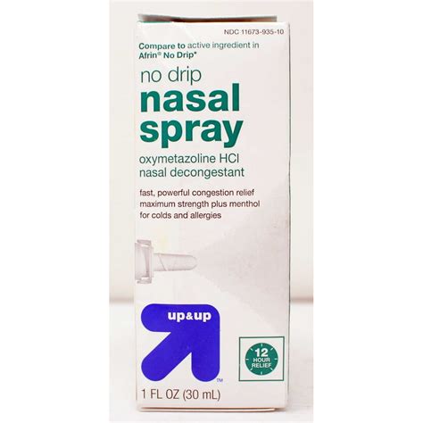 No Drip Nasal Decongestant Spray 1 Ounce - Walmart.com - Walmart.com