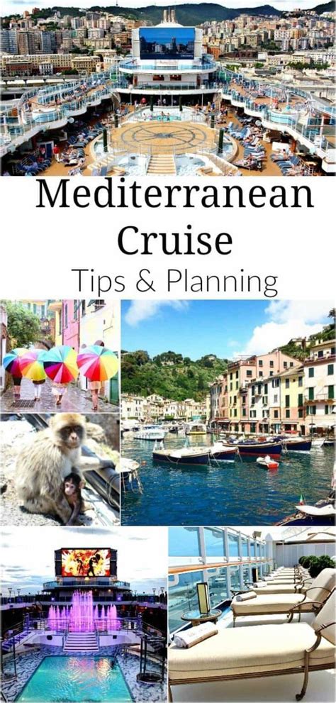 Mediterranean cruise - great tips for planning your cruise vacation ...