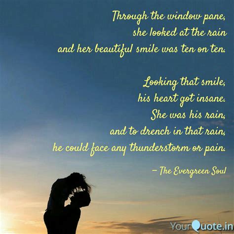 Through the window pane, ... | Quotes & Writings by Malaya Mohanty | YourQuote