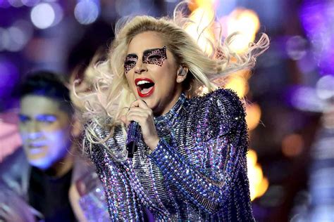 Lady Gaga recreates her halftime show makeup at Super Bowl LVIII