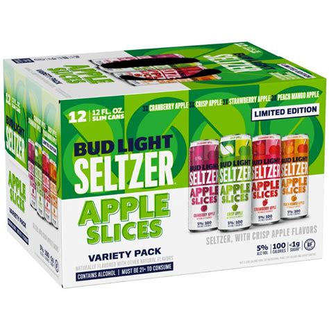 Bud Light Seltzer Apple Slizes 12pk 12oz Can - Legacy Wine and Spirits