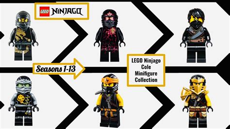 LEGO Ninjago Cole Minifigure Collection Season 1-13 (2011-2020) - YouTube