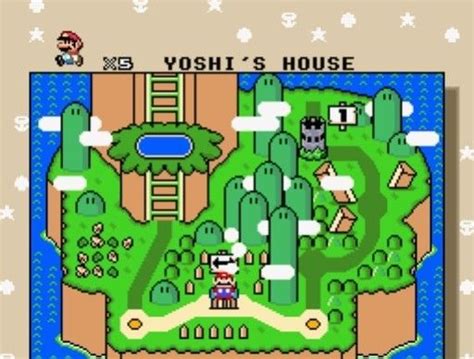 Super Mario World Yoshi Island Level Cross Stitch Pattern - Etsy ...