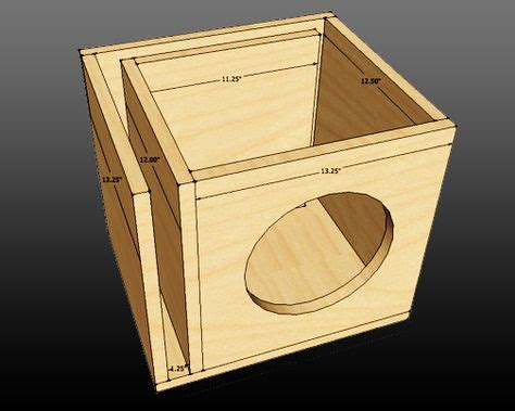 Image result for ported single 10" woofer box | Cajon para subwoofer ...