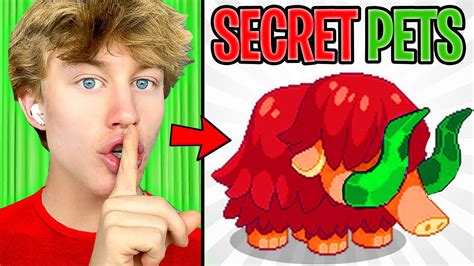 Prodigy, But I Can ONLY Use Secret Pets! - YouTube