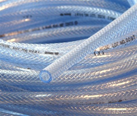 Amazon.com : 3/8" (10mm) ID 10 Ft High Pressure Braided PVC Tubing ...