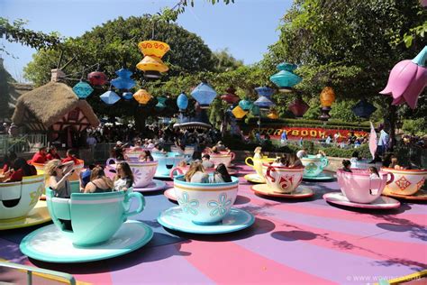 Mad Tea Party - Fantasyland - Disneyland Park California