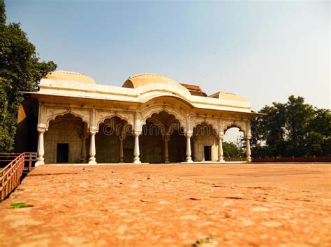 Colourful Old Architecture Inside Red Fort in Delhi India, Famous Red Fort Inside View Stock ...