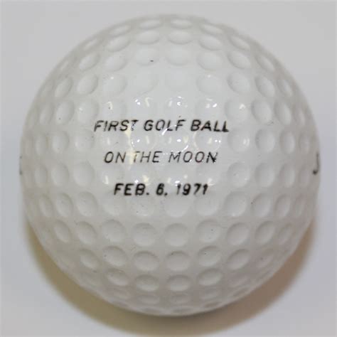 Lot Detail - 1971 Commemorative Spalding "Moonball" Golf Ball - First ...