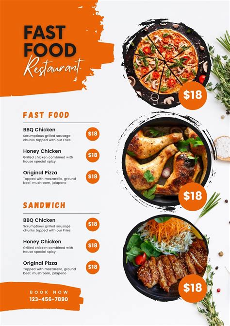 Flyer Design Templates For Food