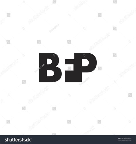 Bfp Logo Vector Graphic Branding Letter Stock Vector (Royalty Free ...