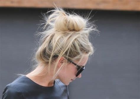 Messy Blonde Bun Pictures, Photos, and Images for Facebook, Tumblr, Pinterest, and Twitter