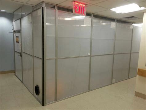 Temporary Wall Systems - Temporary Barrier Wall Dust Containment System