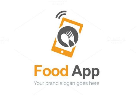 Check out Food App Logo Template by Premiem Design Resources on ...