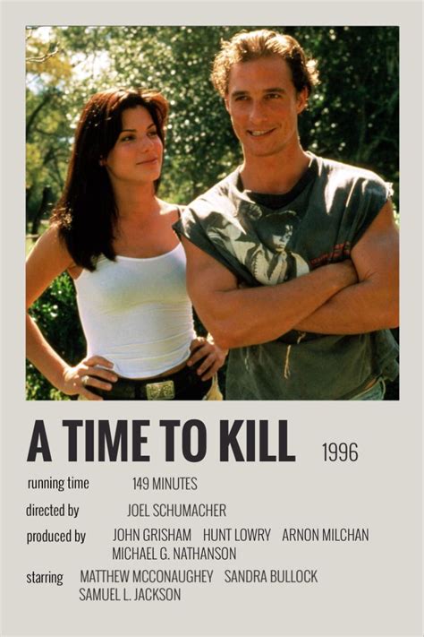 A time to kill polaroid poster – Artofit