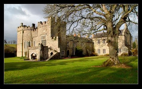 Featherstone Castle in Northumberland, England. The castle is not open to the general public, as ...