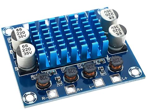 30W+30W Class-D Stereo Audio Amplifier Module - 8 to 26V Power Supply