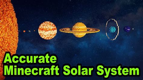 My Minecraft Solar System - YouTube