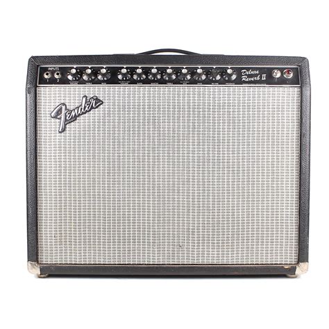 Fender Deluxe Reverb II 2-Channel 20-Watt 1x12" Guitar Combo | Reverb