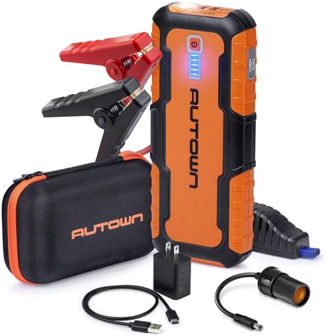 Arrancador De Coche Autown,21000 Mah, 1000a, 12v | Mercado Libre