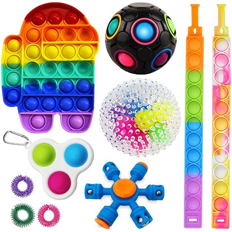 10 Pack Quality Fidget Toys Bundle Sensory Set Stress Relief Kids Adult | Shop Today. Get it ...