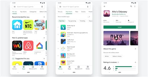 Android Developers Blog: The Google Play store’s visual refresh