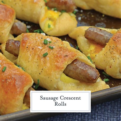 Sausage Crescent Rolls - Savory Experiments